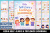 Kids' Self-Care Feelings Journal