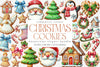 Christmas Cookies Clipart Bundle: Art Graphics & Sweet Treats