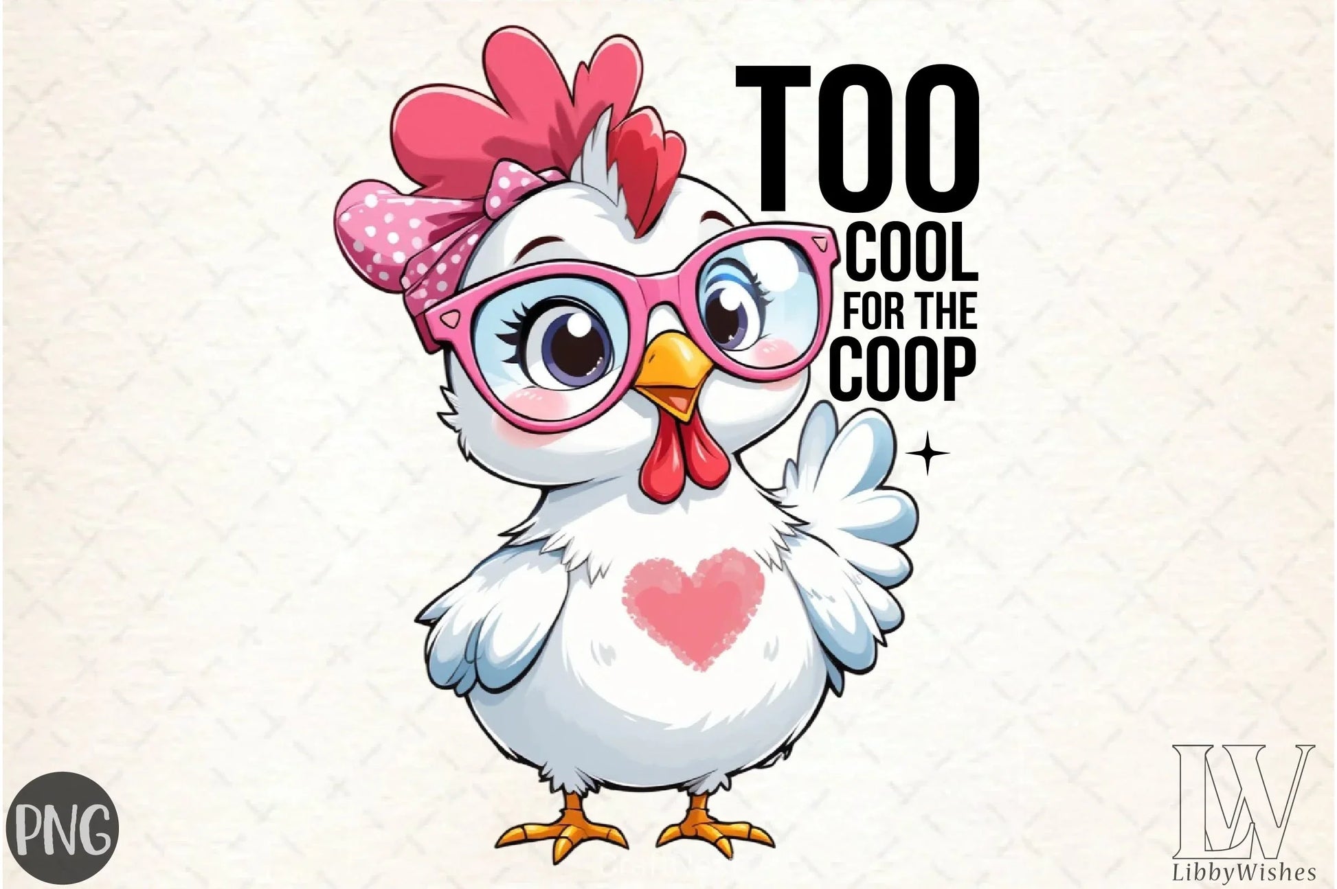 Too Cool Chicken Clipart Bundle - CraftNest - Digital Crafting and Art