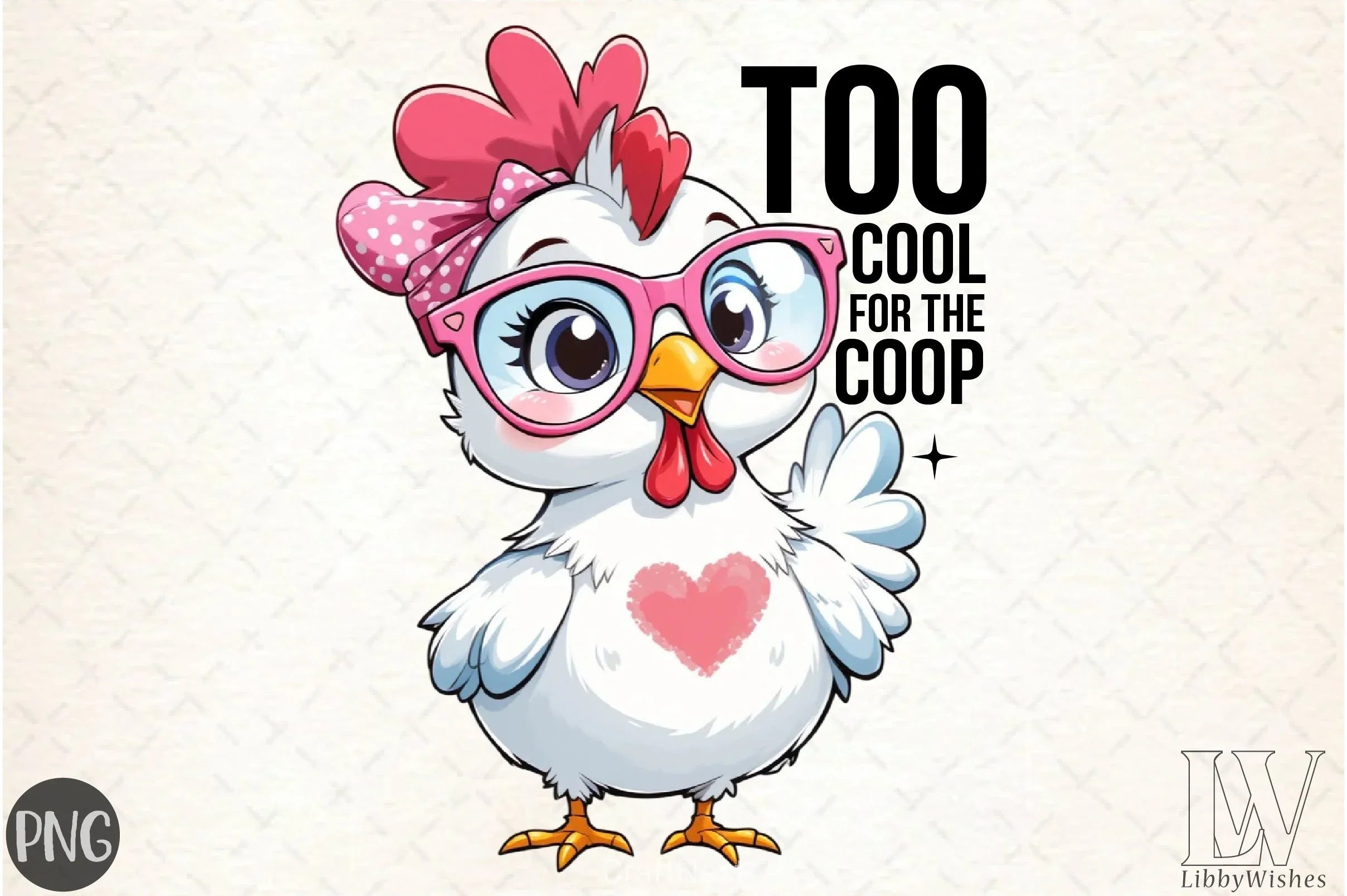 Too Cool Chicken Clipart Bundle - CraftNest - Digital Crafting and Art