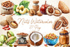 Nuts Clipart Bundle 2