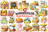 Pastel Pink Lemonade Party Decor Clipart Bundle