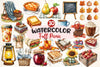 Fall Picnic Clipart Bundle 2