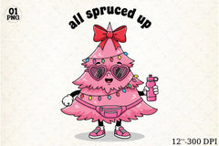 Spruced Up Christmas Tree Clipart Bundle - CraftNest - Digital Crafting and Art
