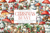Christmas Bunny Fantasy Clipart Bundle