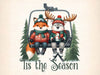 Tis The Season Animal Christmas Clipart Bundle