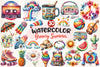 Groovy Summer Clipart Bundle 2