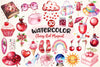 Cherry Red Magical Summer Clipart Bundle 2
