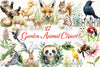 Garden Animals Clipart Bundle