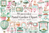 Pastel Garden Clipart Bundle