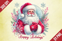 Funny Santa Clipart Bundle - CraftNest - Digital Crafting and Art
