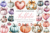 Aesthetic Coquette Pumpkin Clipart Bundle