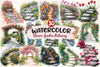 Flower Garden Pathway Clipart Bundle