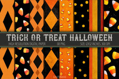 Trick Or Treat Halloween Clipart Bundle - CraftNest - Digital Crafting and Art