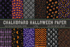 Chalkboard Halloween Clipart Bundle
