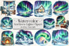 Northern Lights Clipart Bundle