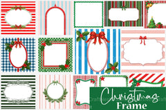 Christmas Frame Clipart Bundle 3 - CraftNest - Digital Crafting and Art