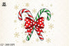 Christmas Candy Cane Clipart Bundle