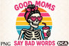 Funny Skeleton Mama Design Clipart Bundle