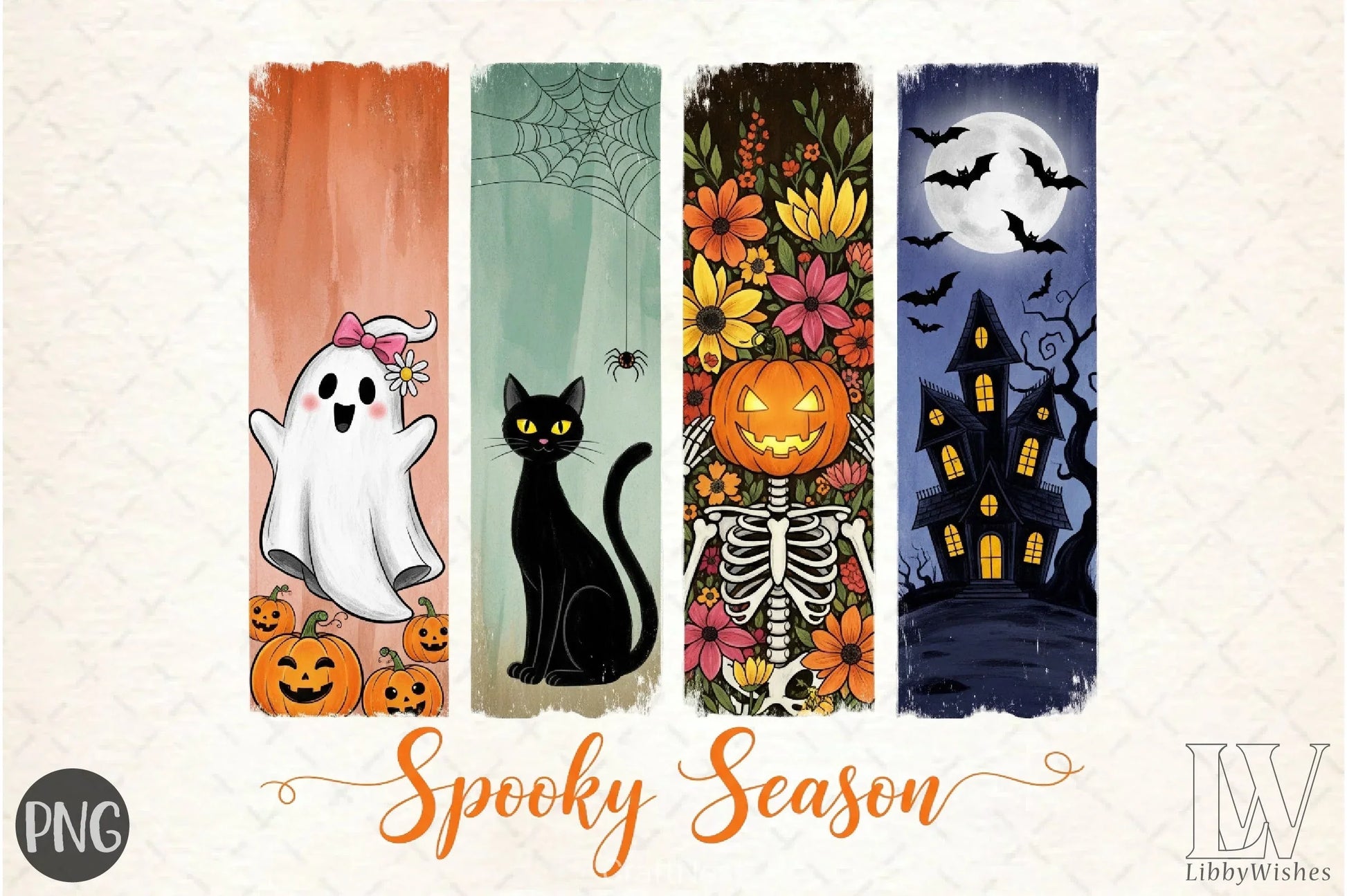 Brushstroke Halloween Clipart Bundle - CraftNest - Digital Crafting and Art