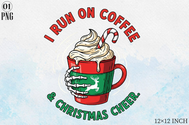 Coffee & Christmas Cheer Clipart Bundle - CraftNest - Digital Crafting and Art