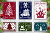 Merry Christmas Card Stickers