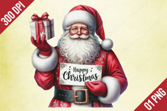 Funny Santa Clipart Bundle 4 - CraftNest - Digital Crafting and Art