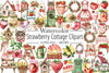 Strawberry Cottage Clipart Bundle