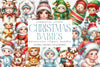 Christmas Babies Clipart Bundle