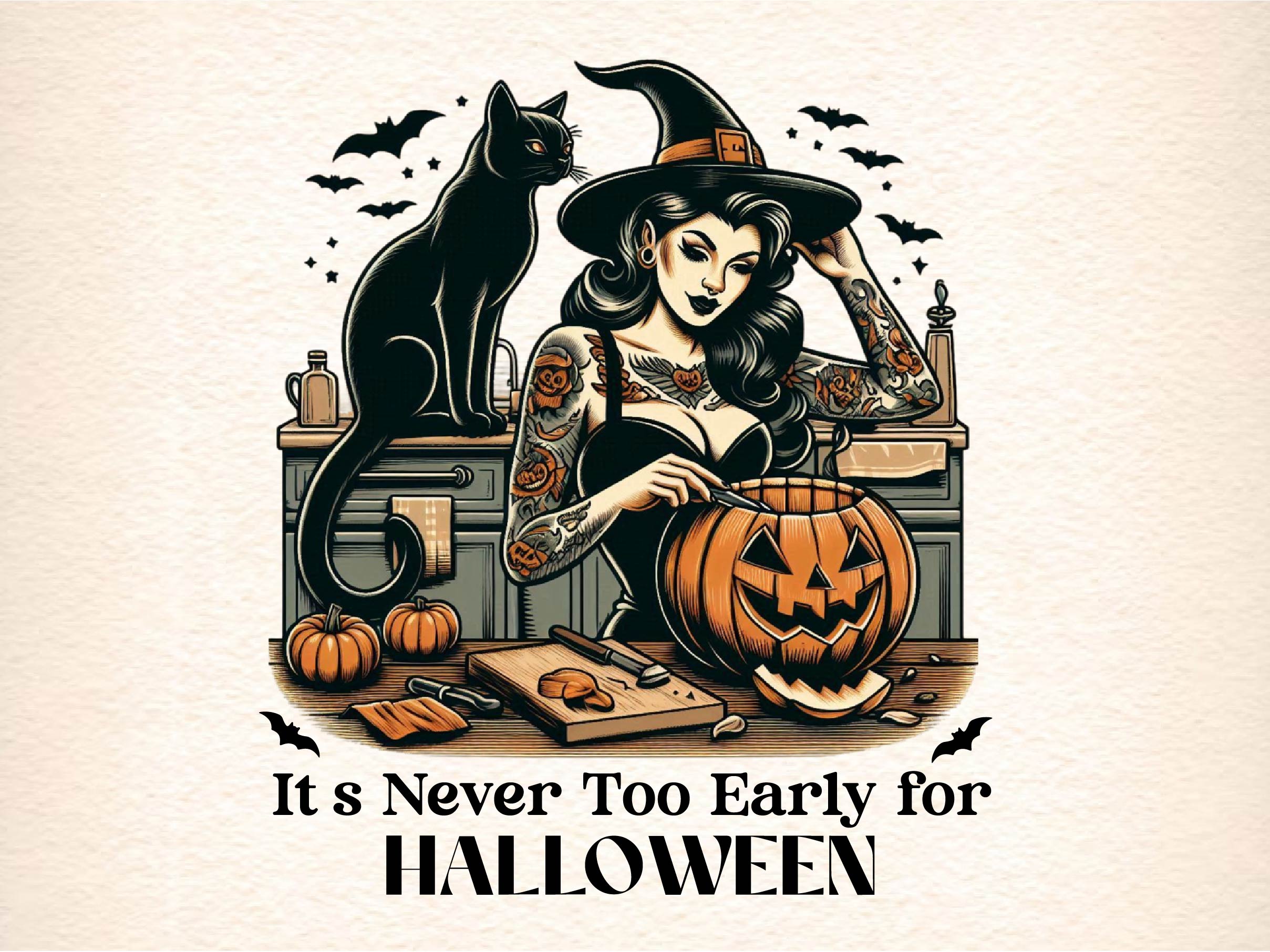 Its Never Too Early For Halloween Clipart Bundle