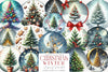 Christmas Tree Clipart Bundle