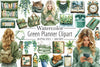 Green Planner Clipart Bundle