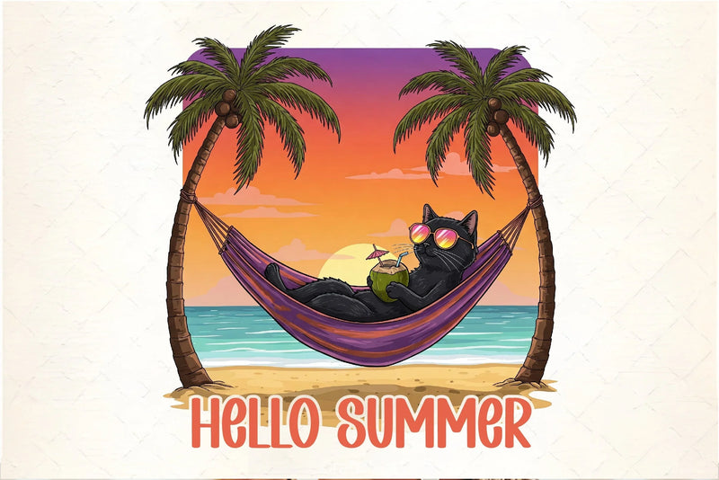 Summer Kitten Clipart Bundle - CraftNest - Digital Crafting and Art