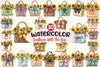 Summer Sunflower With Tote Bag Clipart Bundle