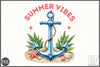 Summer Vibes Anchor Clipart Bundle
