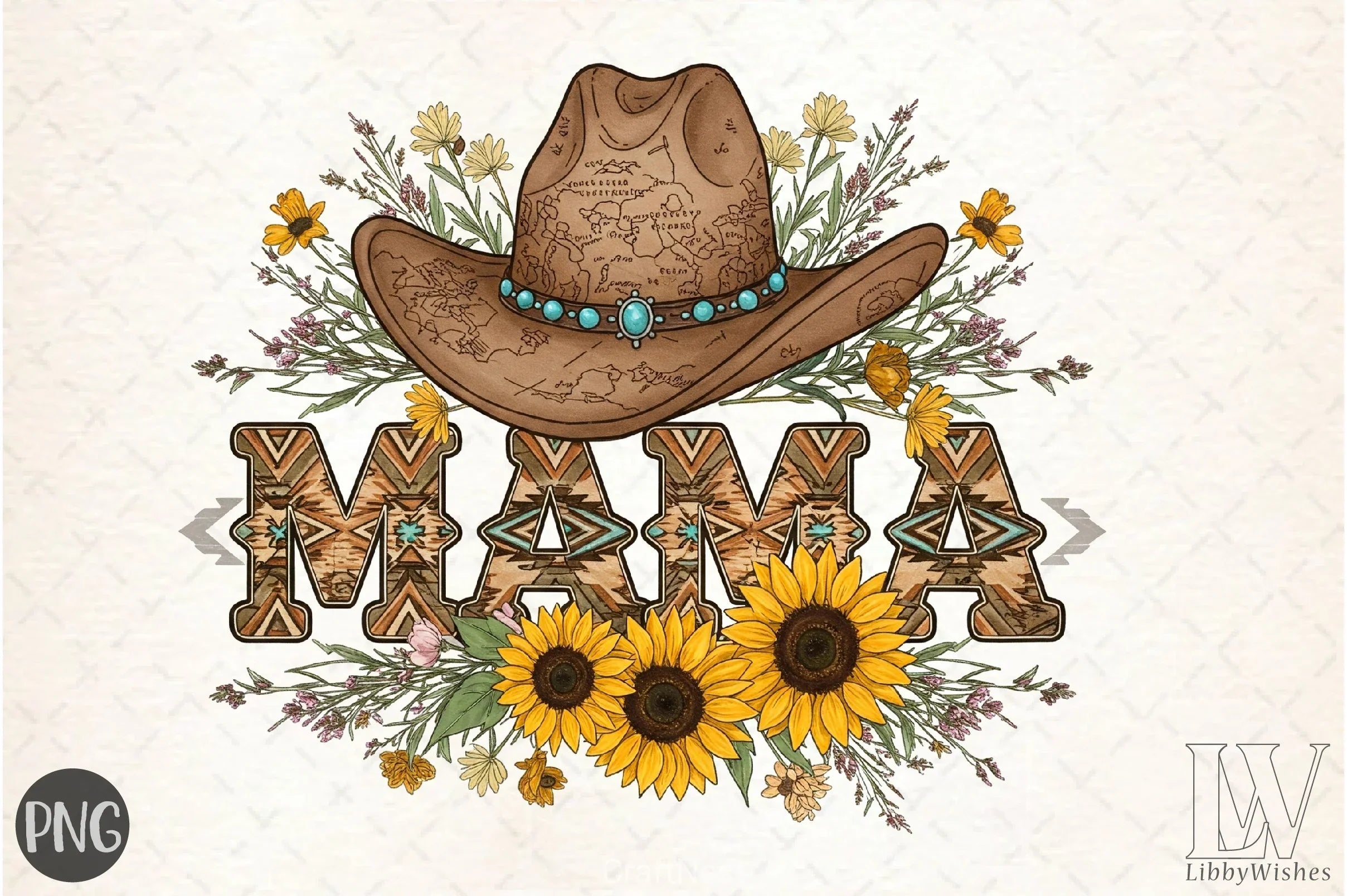 Western Mama Clipart Bundle - CraftNest - Digital Crafting and Art
