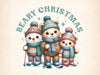 Beary Christmas Animal Christmas Clipart Bundle