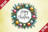 Christmas Wreath Clipart Bundle