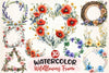Wildflowers Frame Clipart Bundle