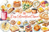 Easy Breakfast Clipart Bundle