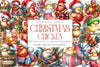 Christmas Chicken Clipart Bundle: Rooster & Hen Collection