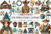 Southwestern Christmas Clipart Bundle