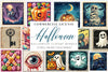 Cute Halloween Alphabet Clipart Bundle