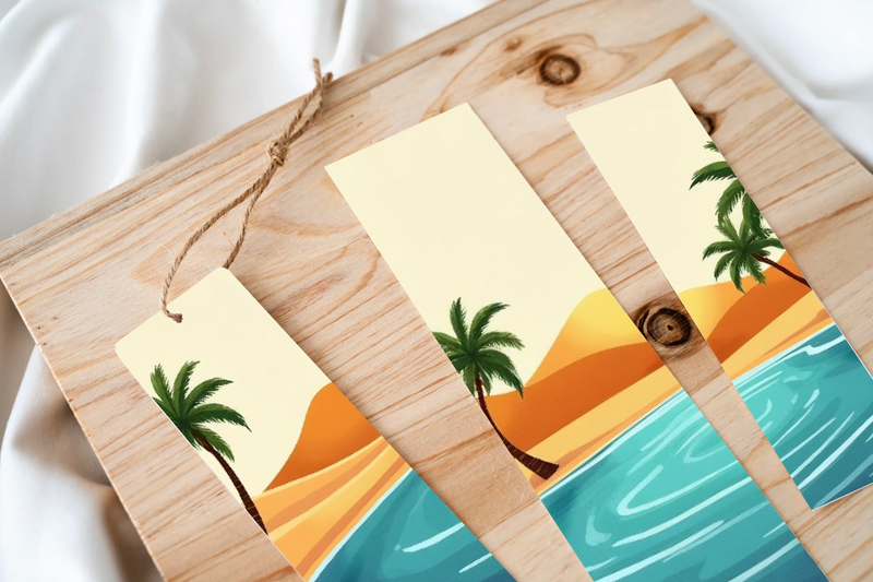 Desert Oasis Bookmark Journal - CraftNest - Digital Crafting and Art