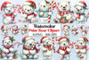 Polar Bear Clipart Bundle