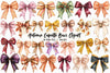 Autumn Coquette Bows Clipart Bundle