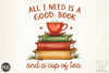 Good Book & Tea Clipart Bundle