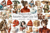Autumn Cozy Fall Clipart Bundle