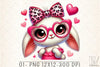 Valentine's Bunny Clipart Bundle
