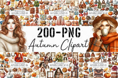 Autumn Mega Clipart Bundle - CraftNest - Digital Crafting and Art